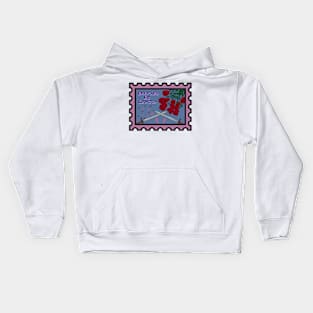 Enemies to Lovers Postage Stamp Kids Hoodie